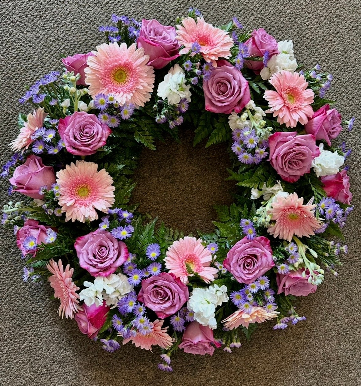 Funeral floral arrangement
