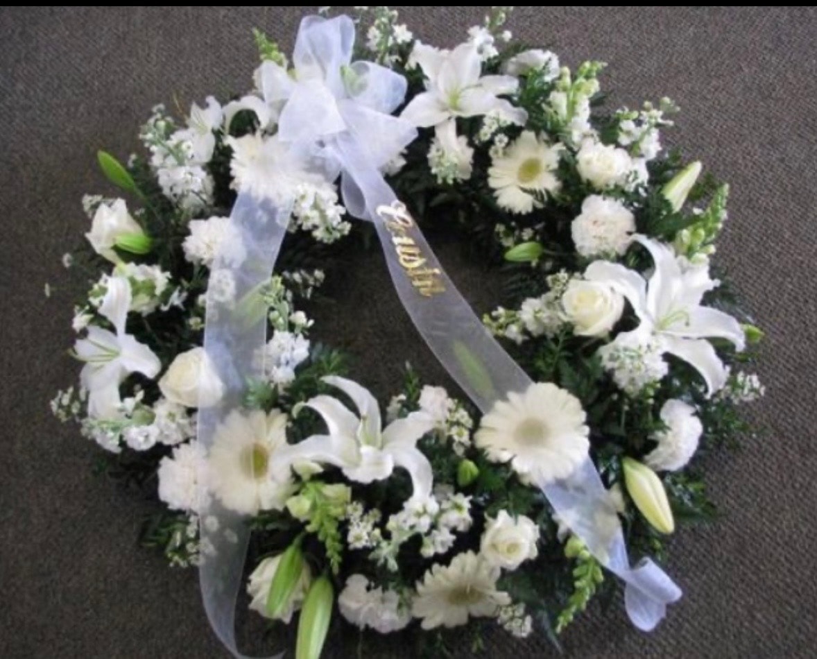 Funeral floral arrangement